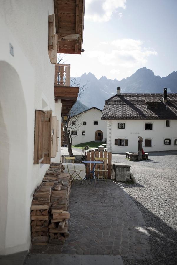 Alpengasthof Crusch Alba Ed Alvetern, S-Charl Scuol Esterno foto
